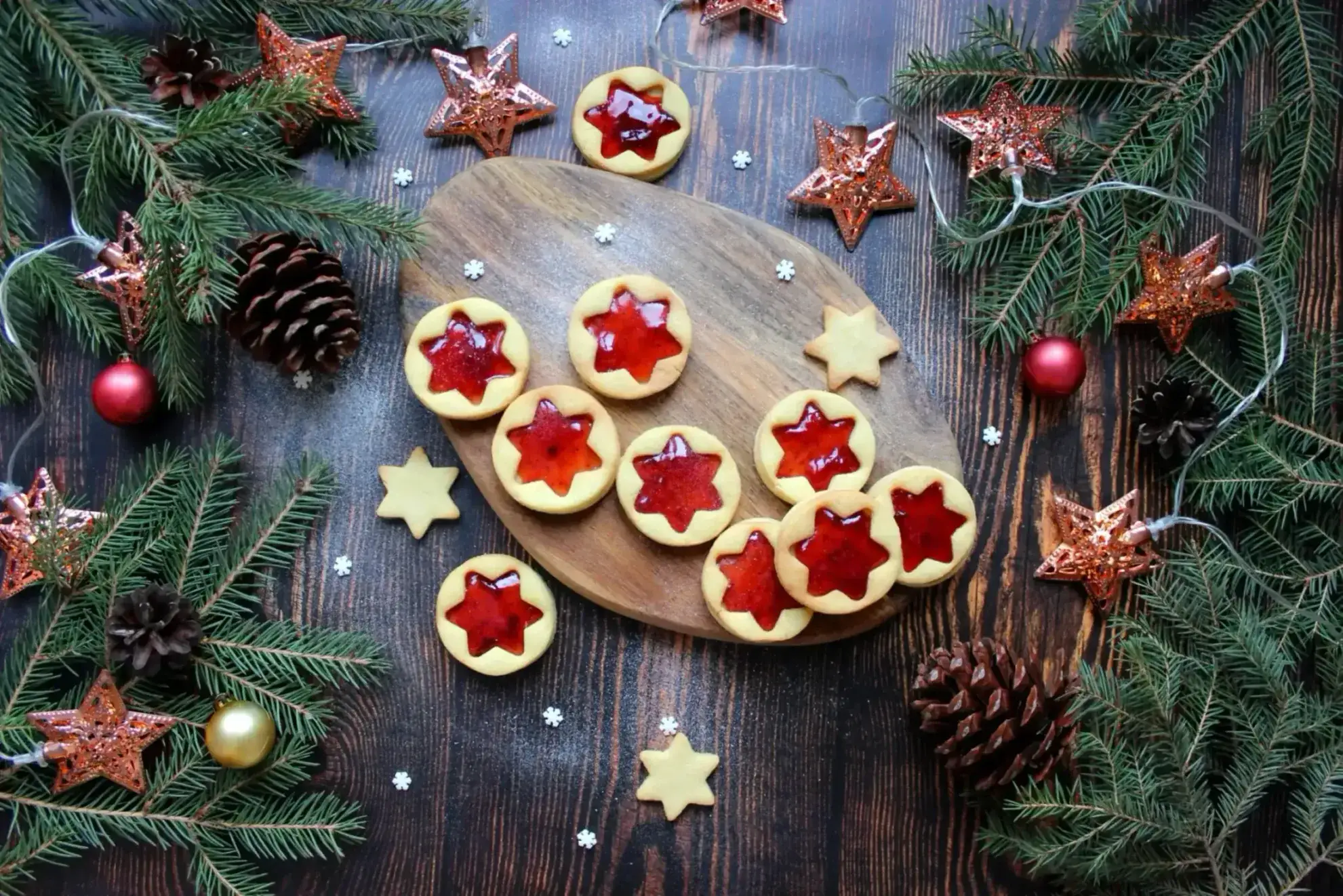 Линцерское печенье