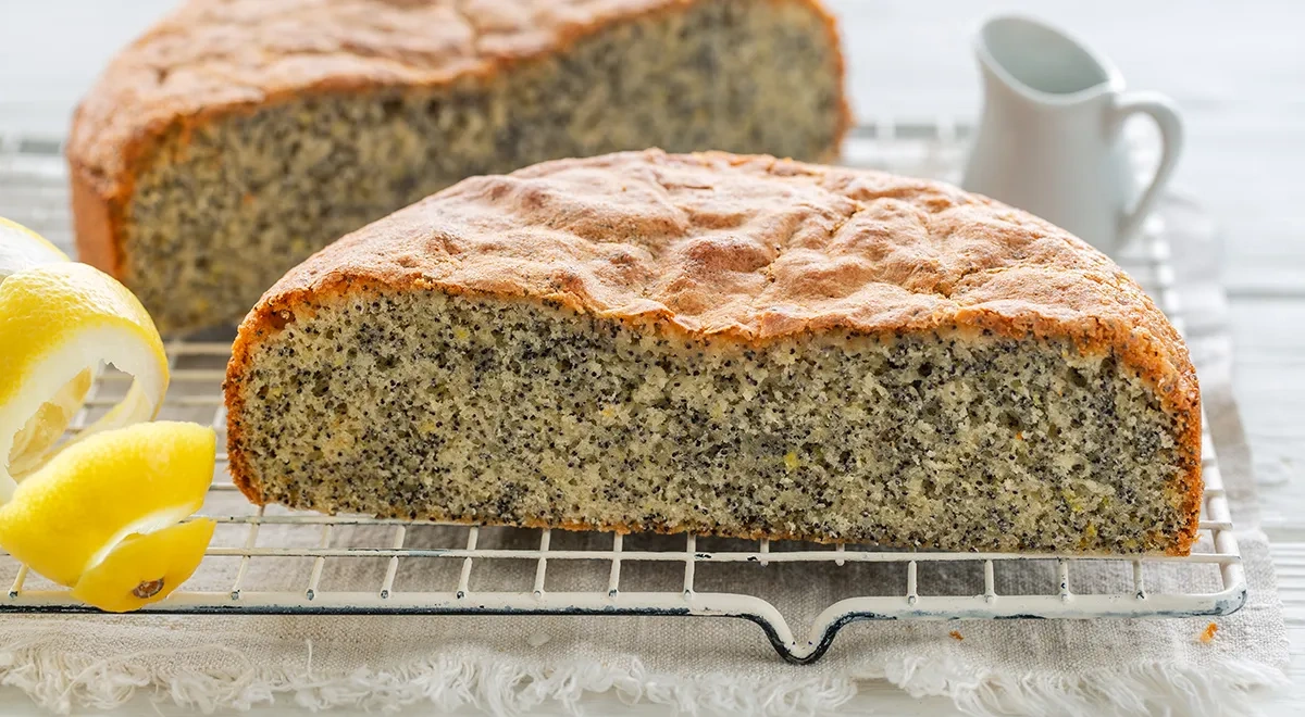 Маковый бисквит