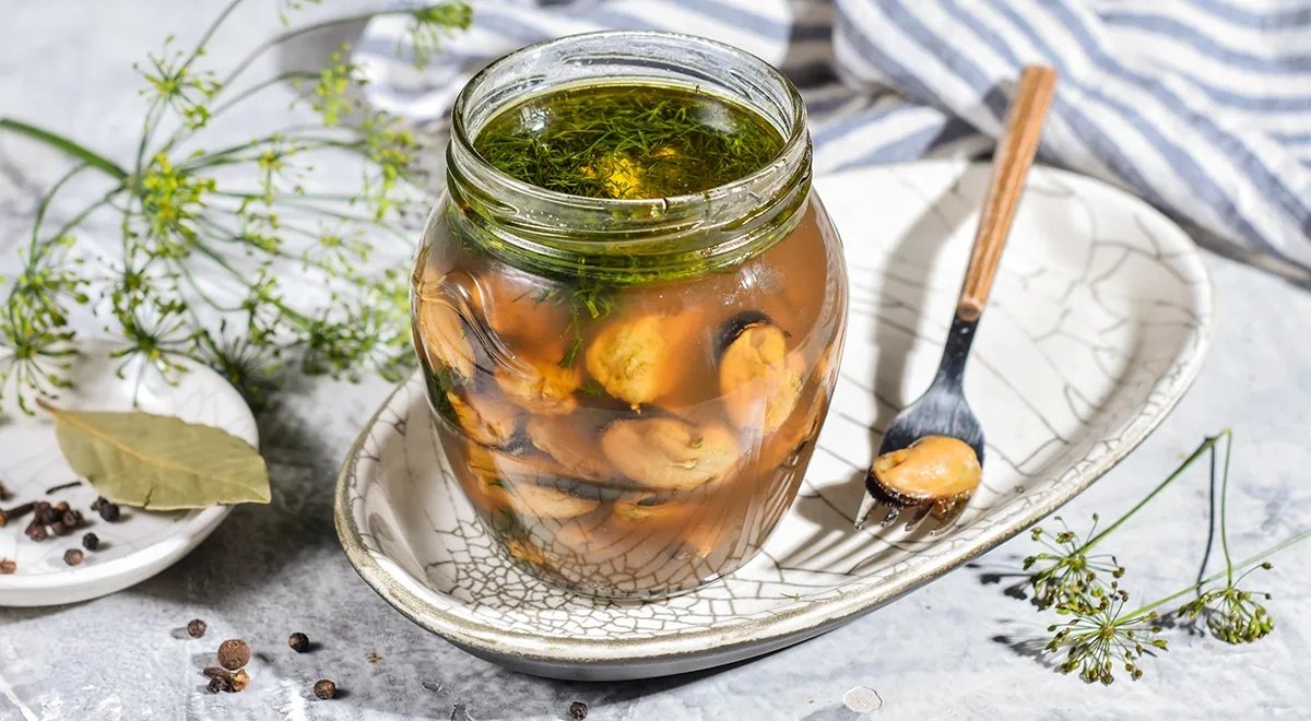 Маринованные мидии в домашних условиях