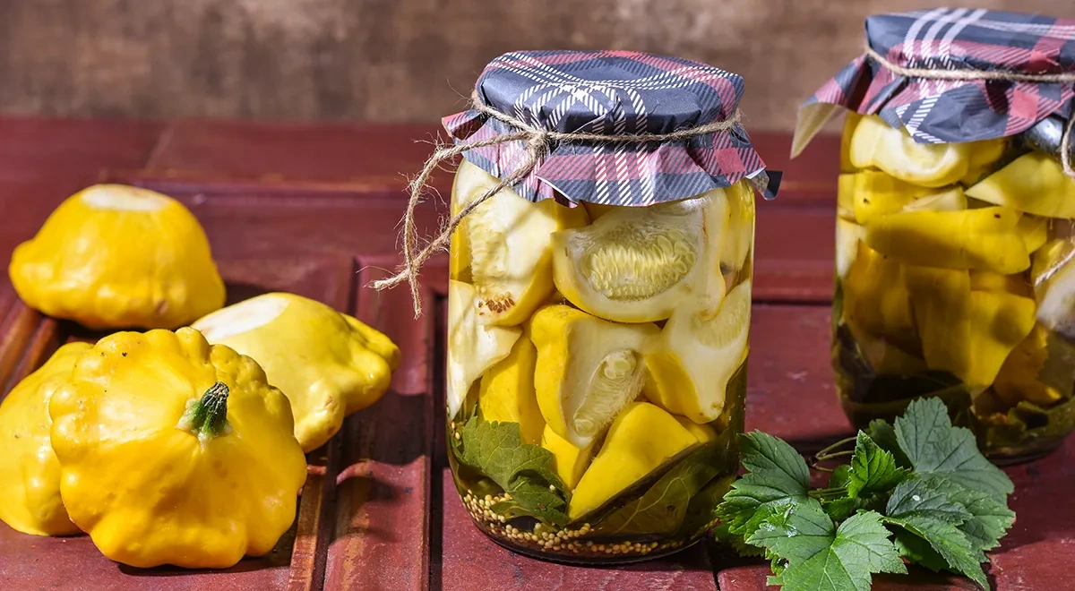 Маринованные патиссоны без стерилизации