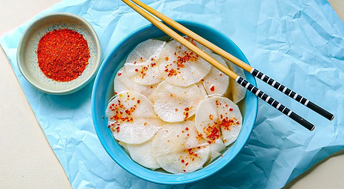 Маринованный дайкон