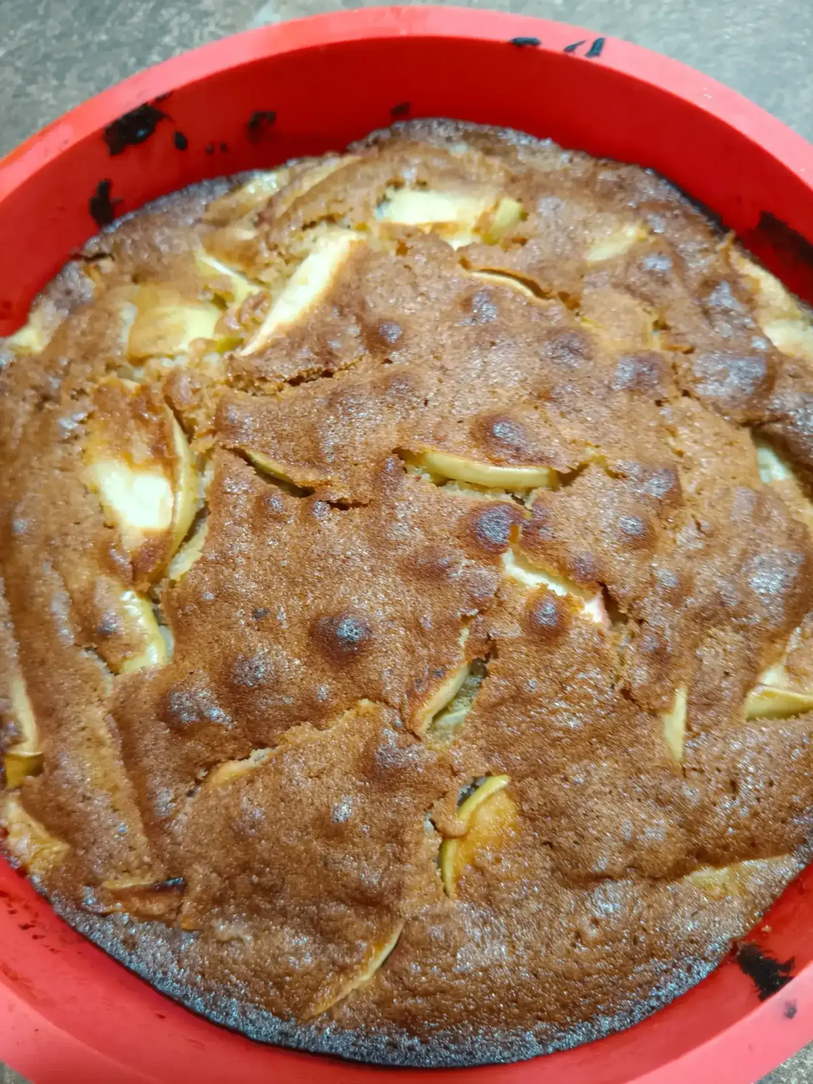 Медовый пирог с яблоками