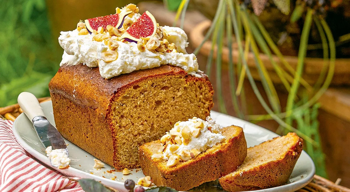Медовый кекс с инжиром
