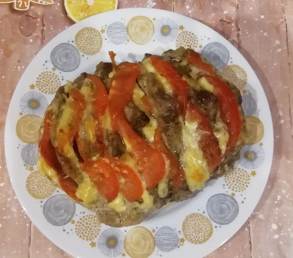 Мясная «Книжка» с начинкой