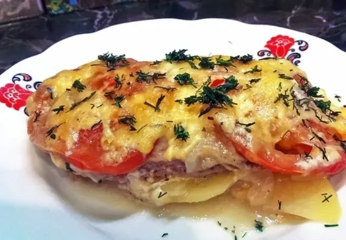 Мясо по-французски