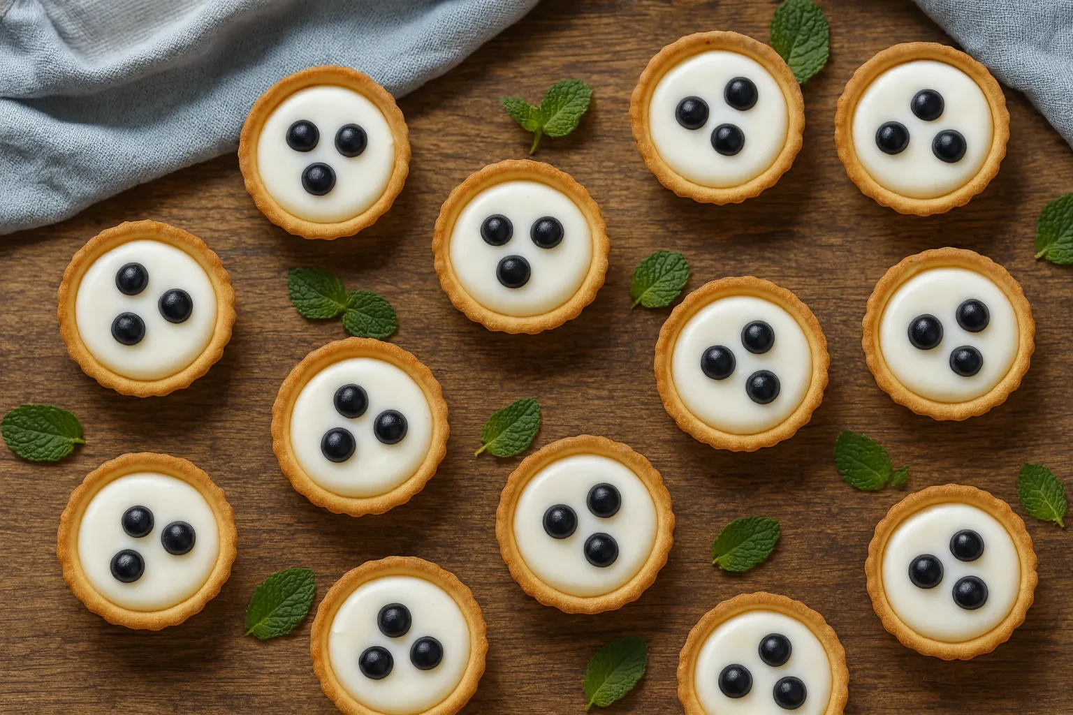 сметанники в тарталетках