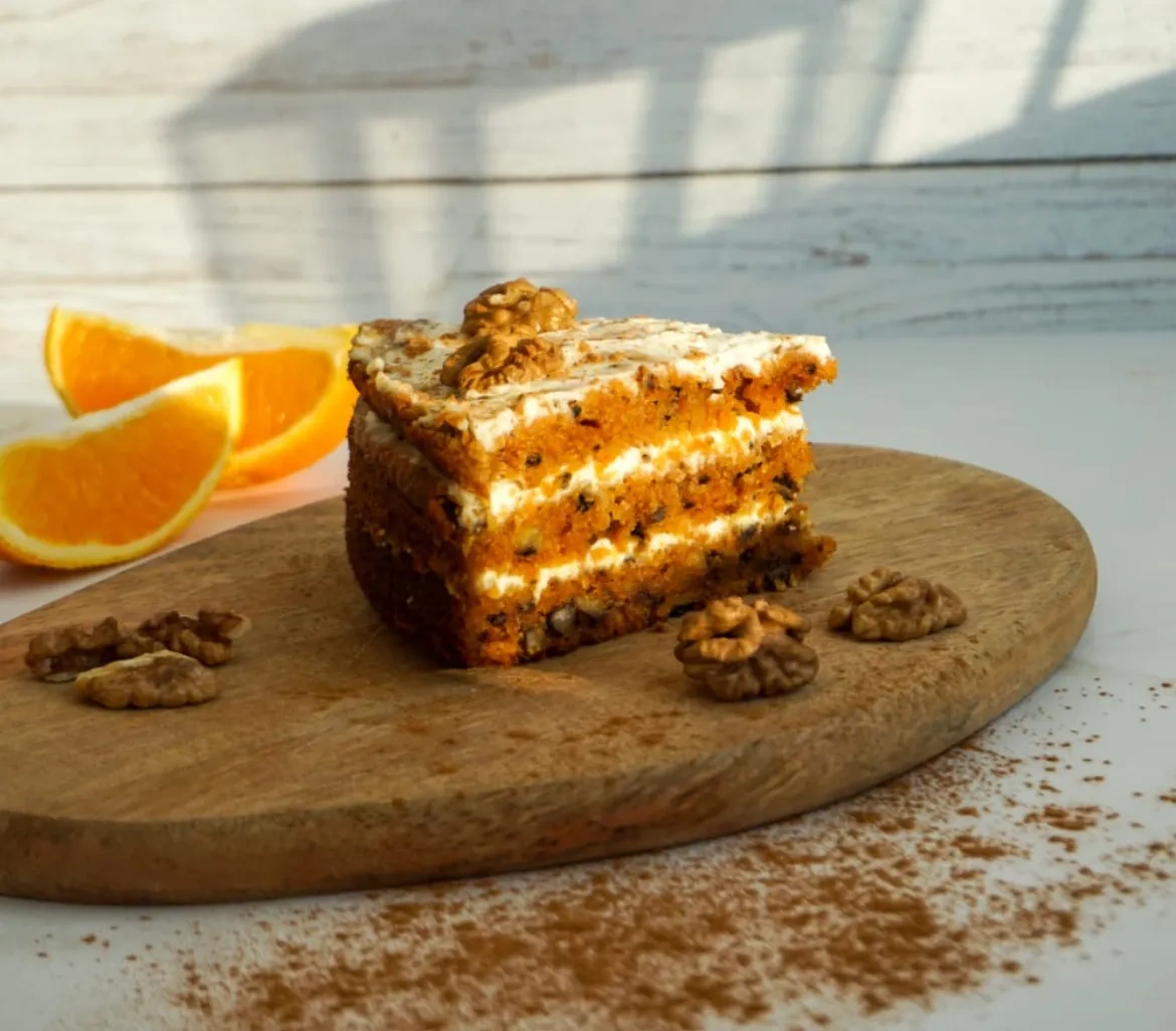 Морковный торт с тыквой