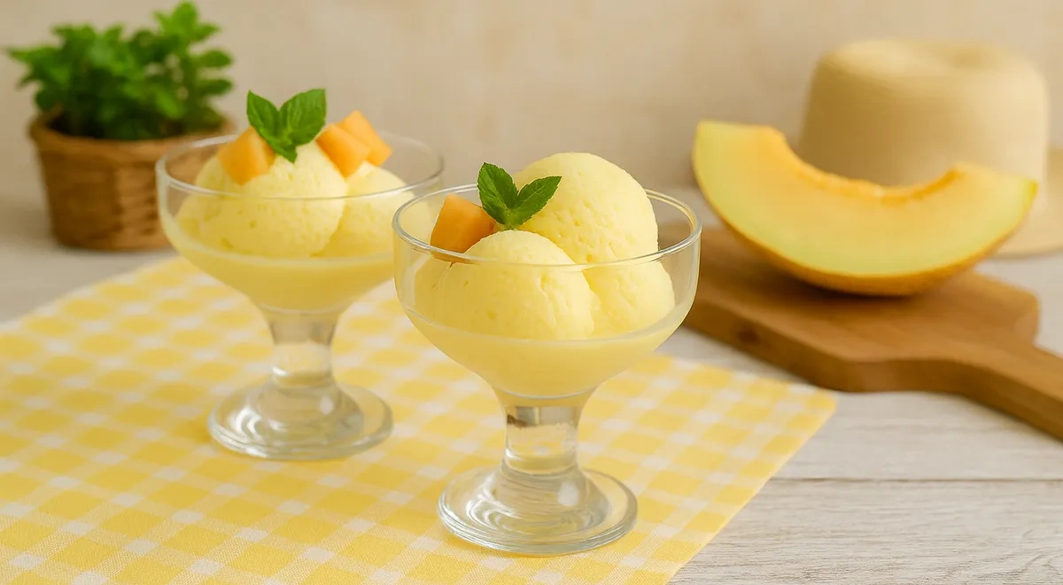 Мороженое из дыни