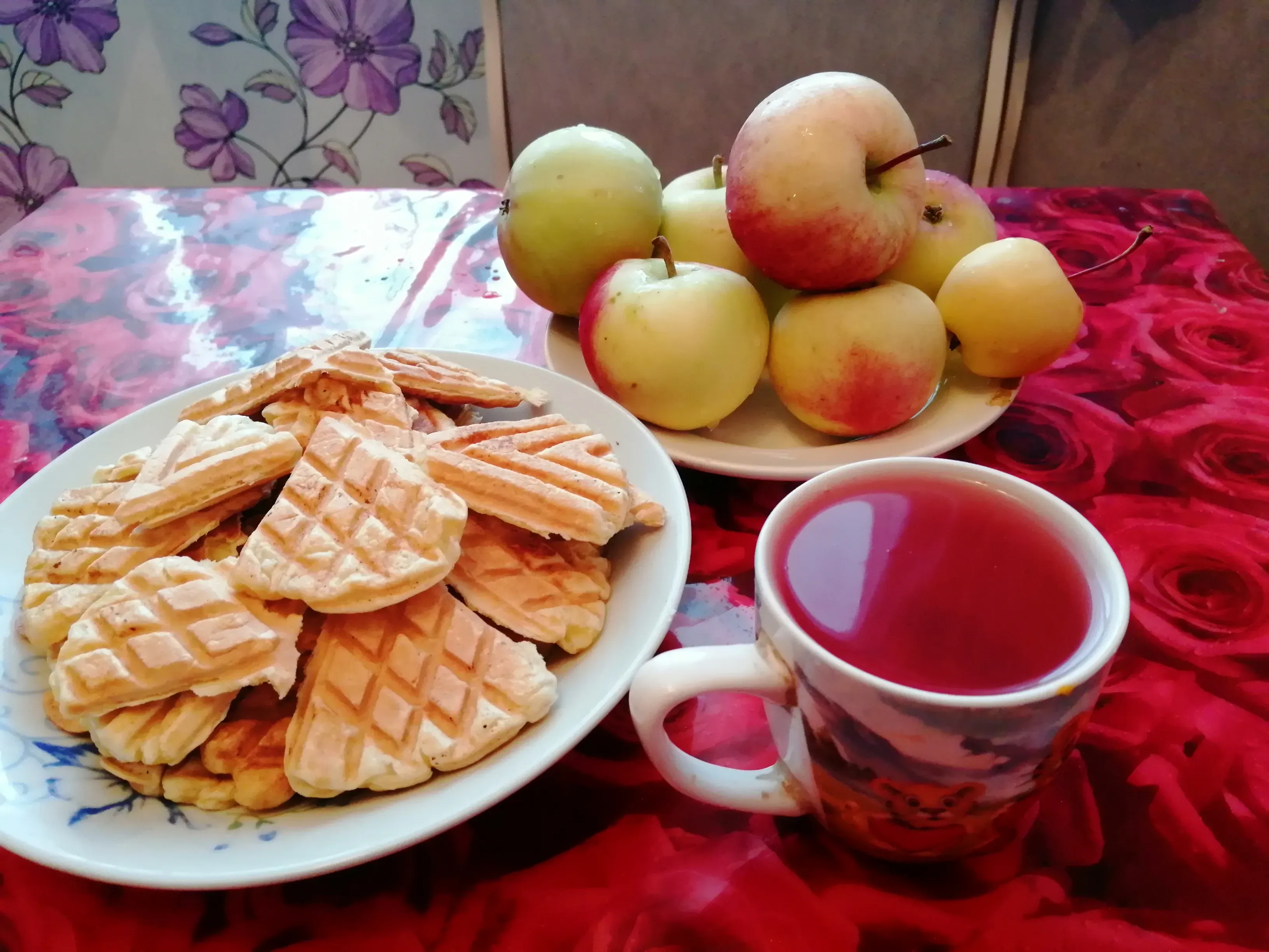 Морс яблочно-брусничный