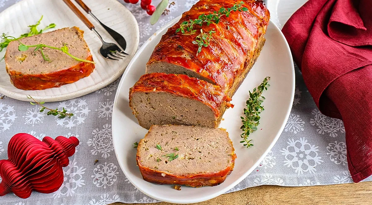 Ленивый мясной рулет