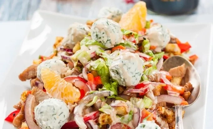 Новогодний салат