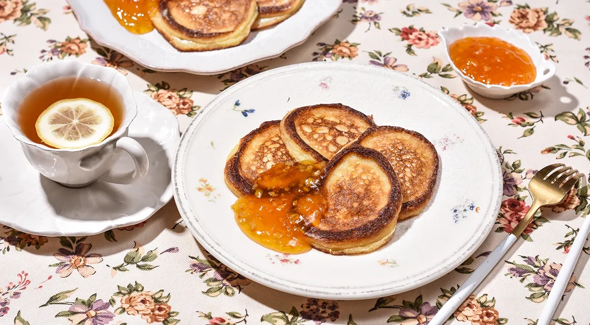 Оладьи из творога