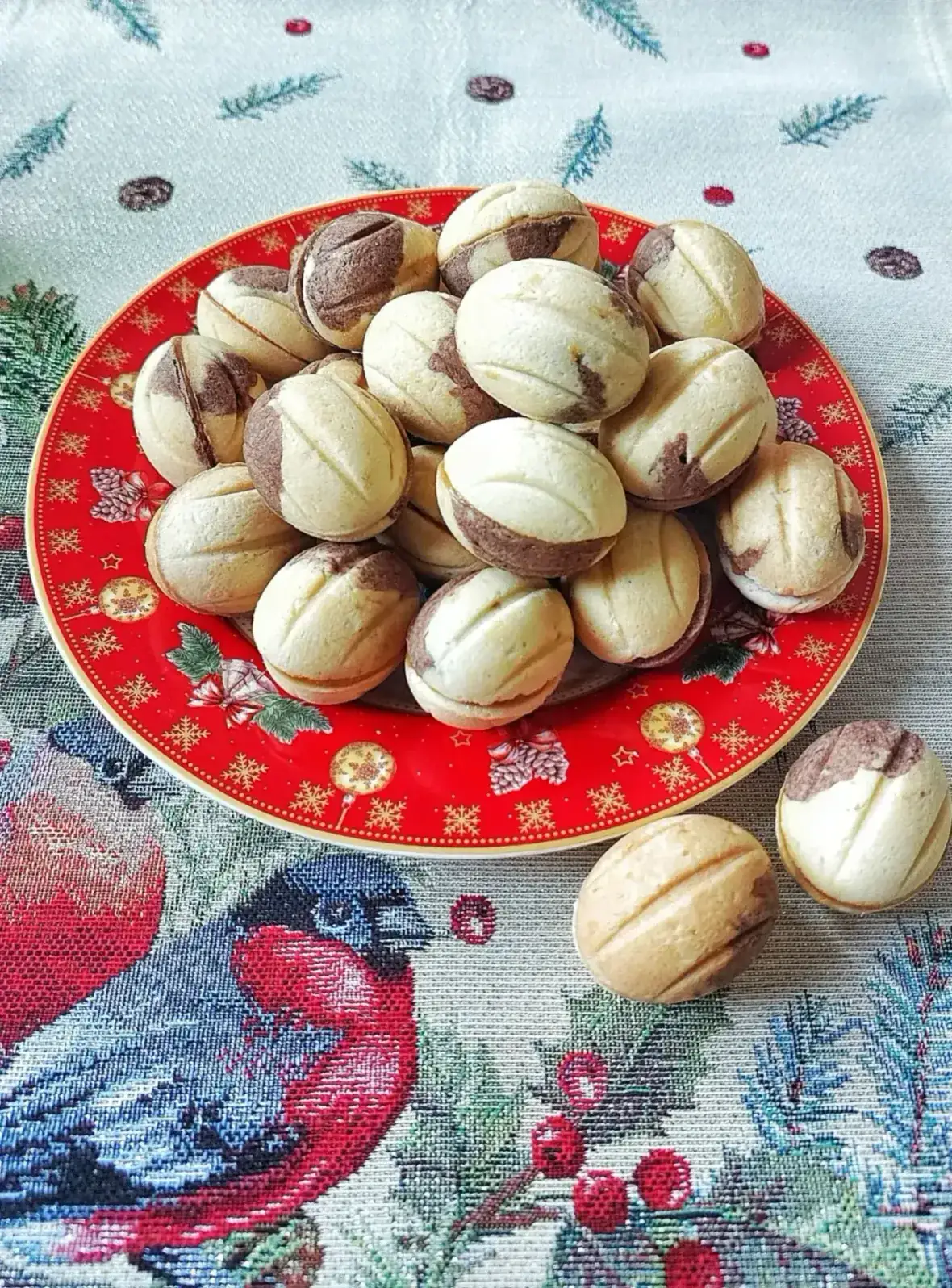 Орешки со сгущёнкой