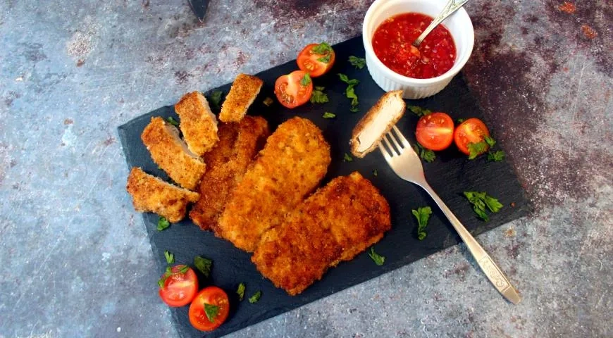 Отбивные из свинины на сковороде