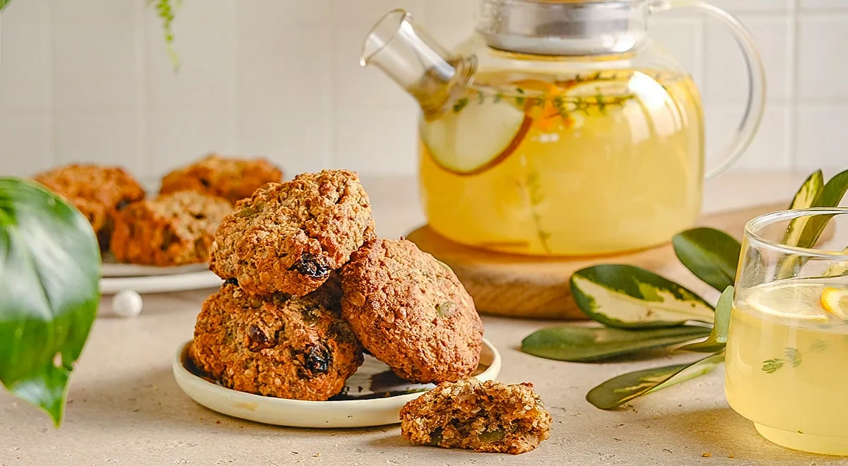 Овсяно-миндальное печенье