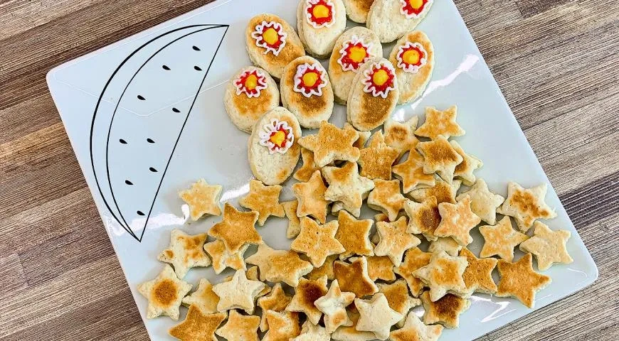 Печенье на сковороде