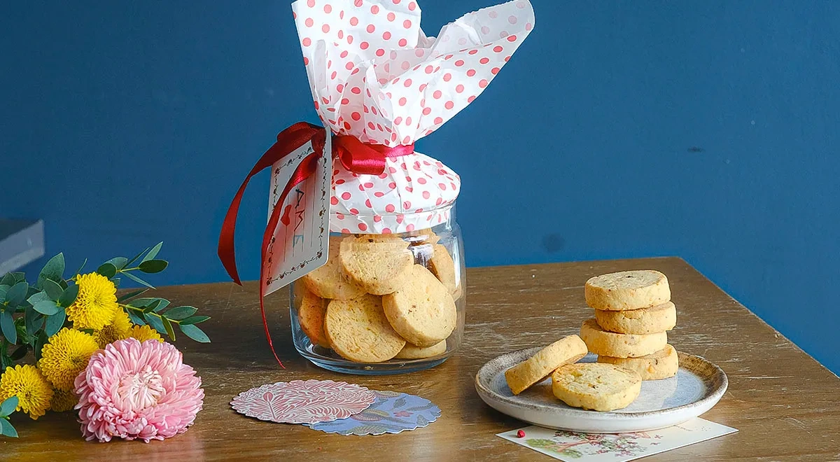 Печенье с сыром и тимьяном