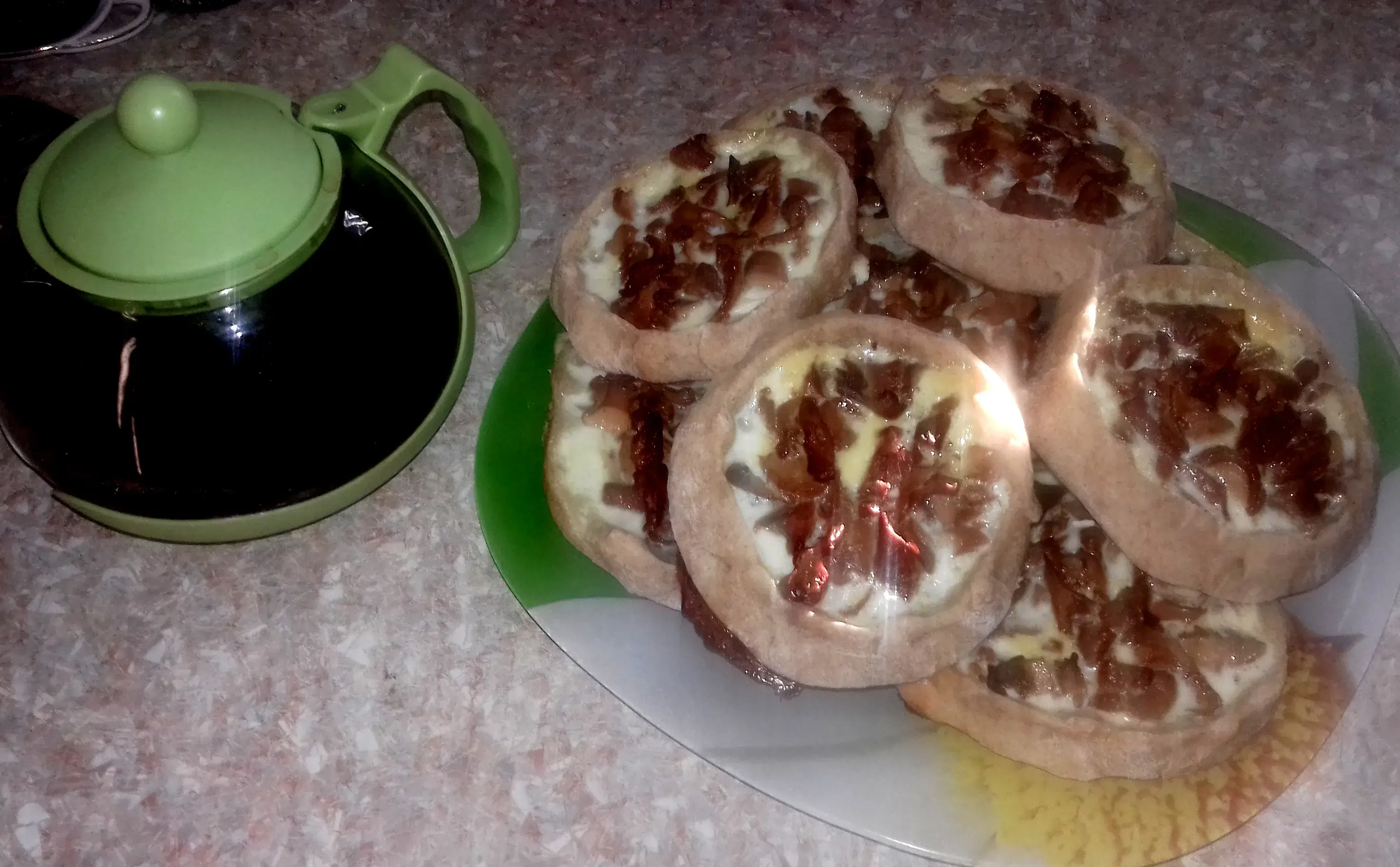 Перепечи с лисичками