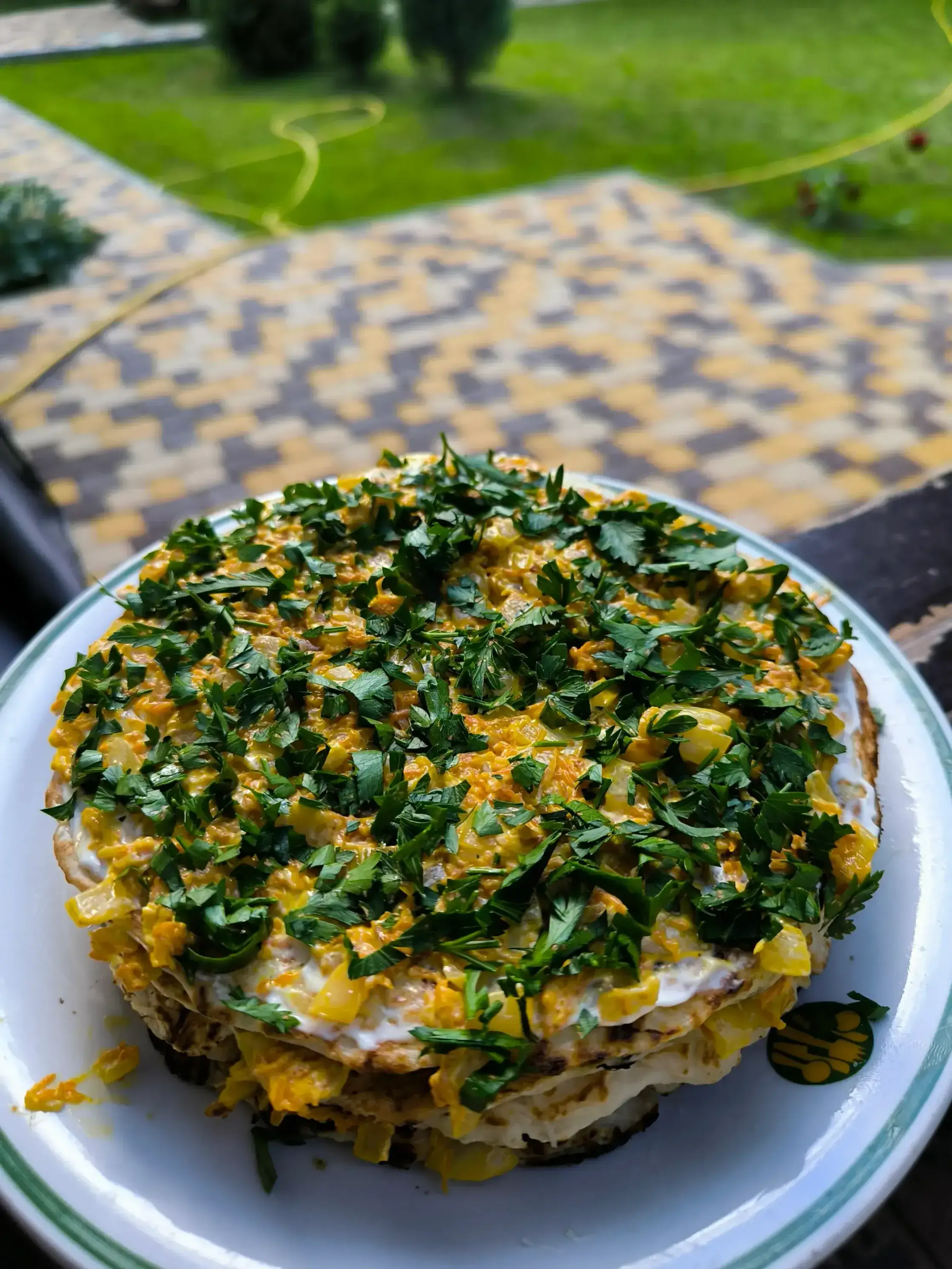 Пирог из кабачка