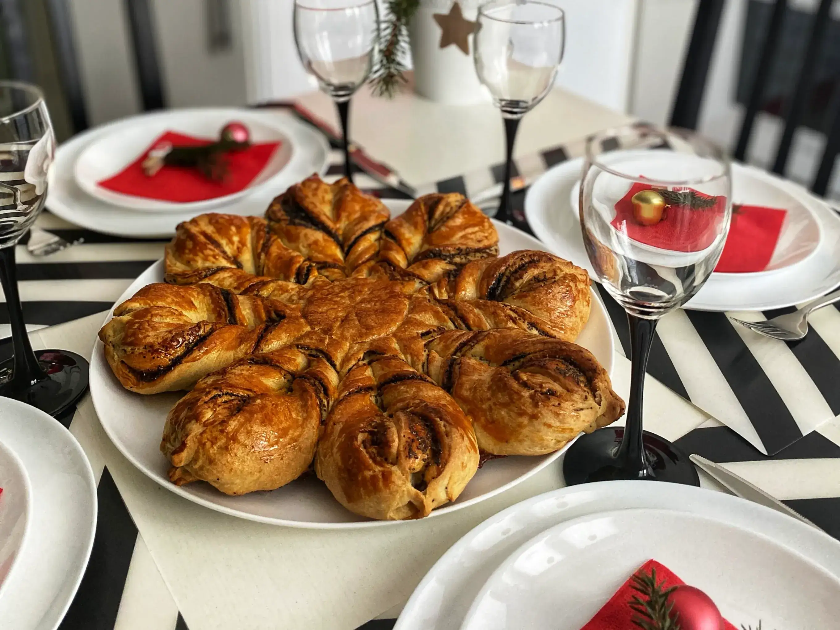 Пирог «Рождественская звезда»