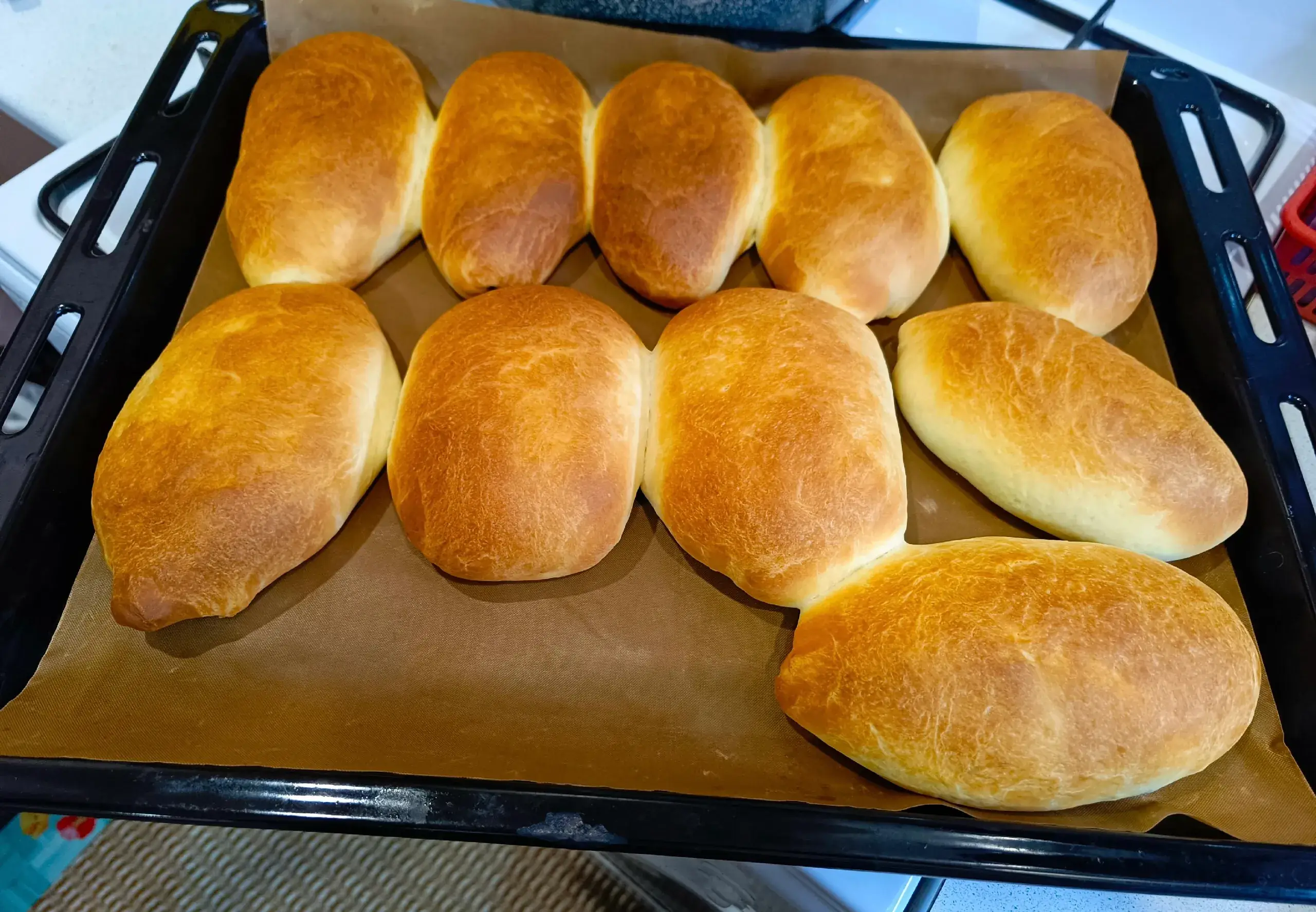 Пирожки с капустой и яйцом