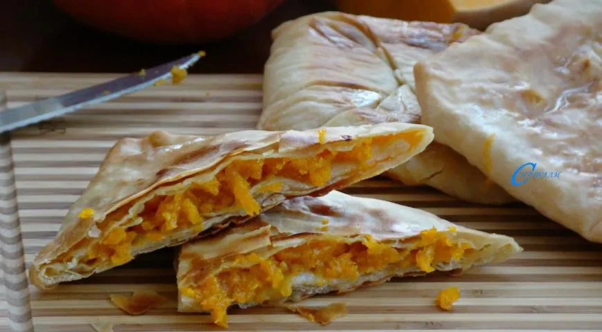 Плацинды с тыквой