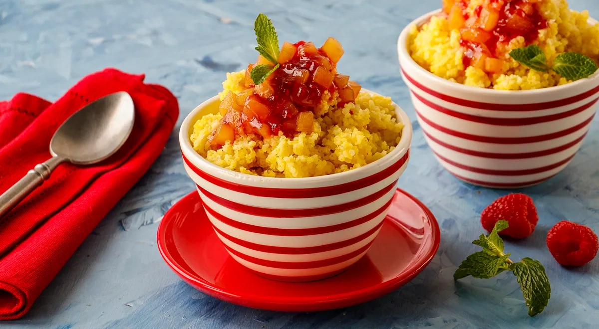 Рассыпчатая пшенная каша на воде