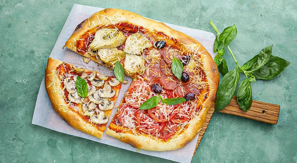 Римская пицца «4 сезона»