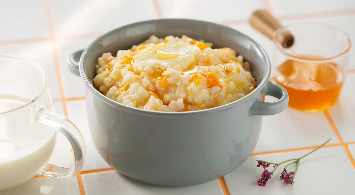 Рисовая каша с тыквой в мультиварке