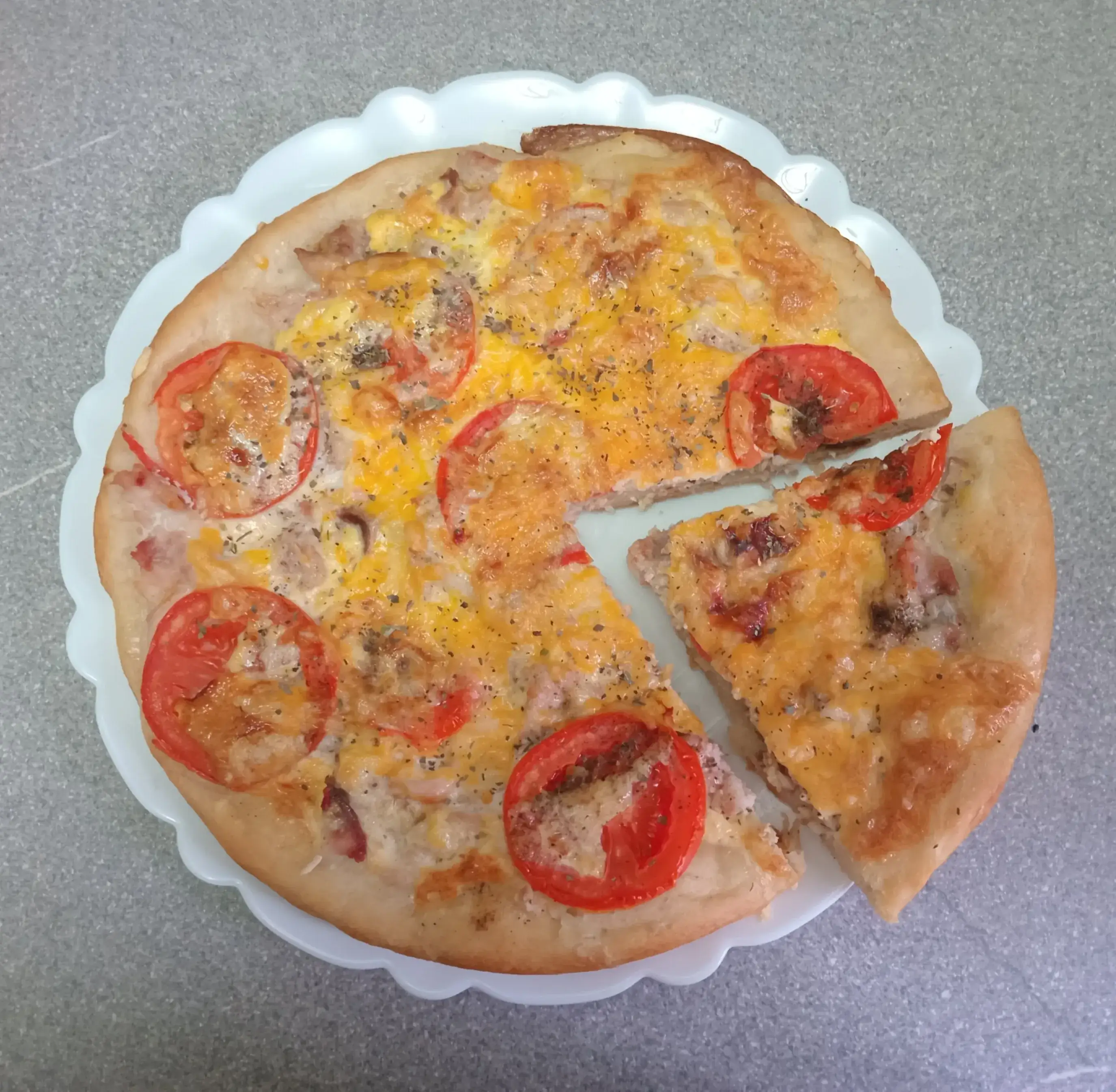 Рыбная пицца