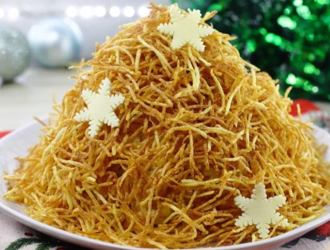 Салат «Стог сена»