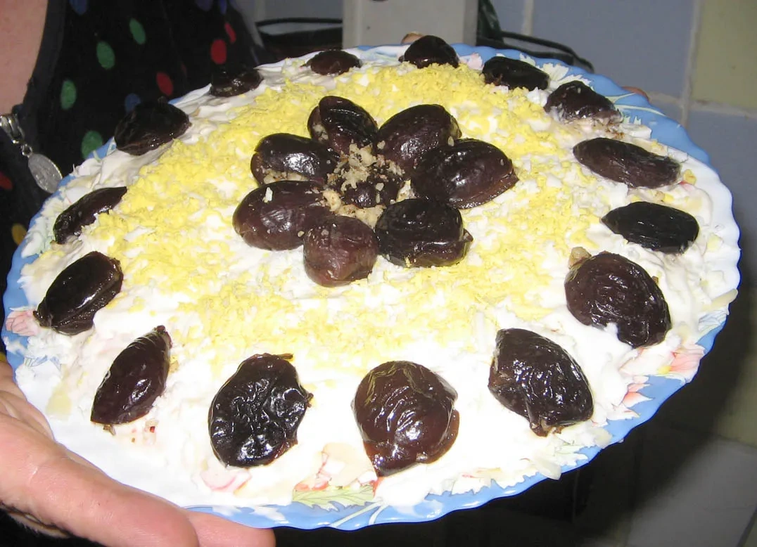 Салат «Чёрный жемчуг»