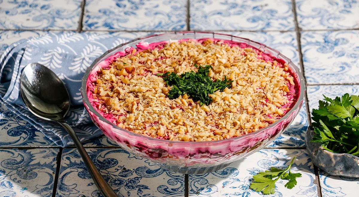 Салат «Генеральский» с курицей