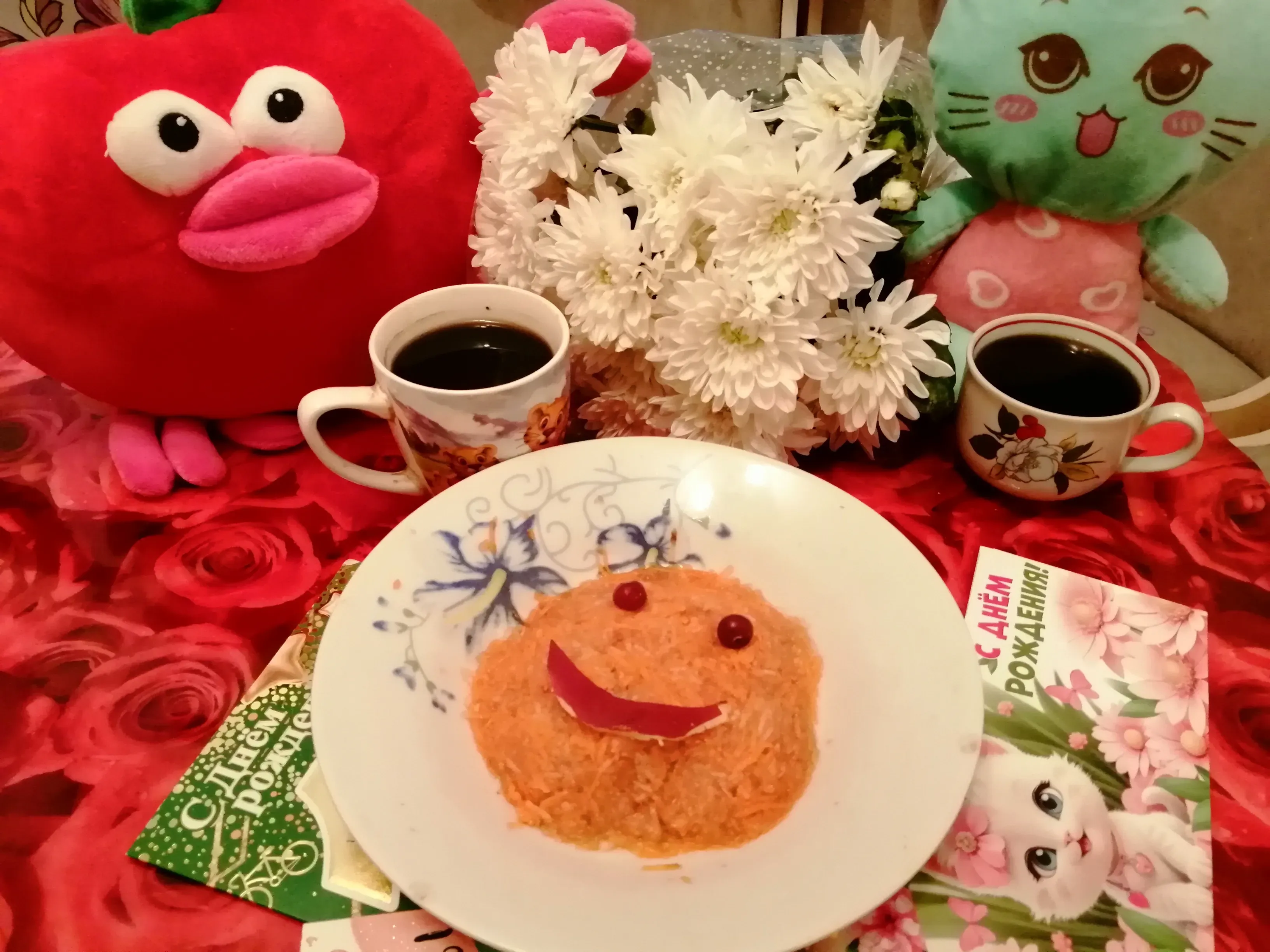 Салат яблочно-морковный