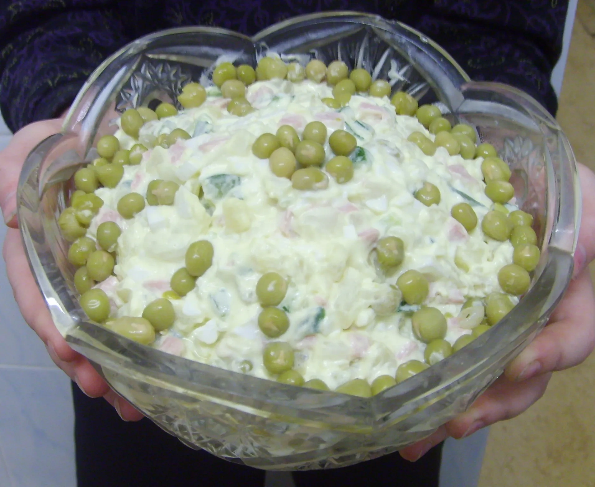 Салат «Кальмаровый пир»