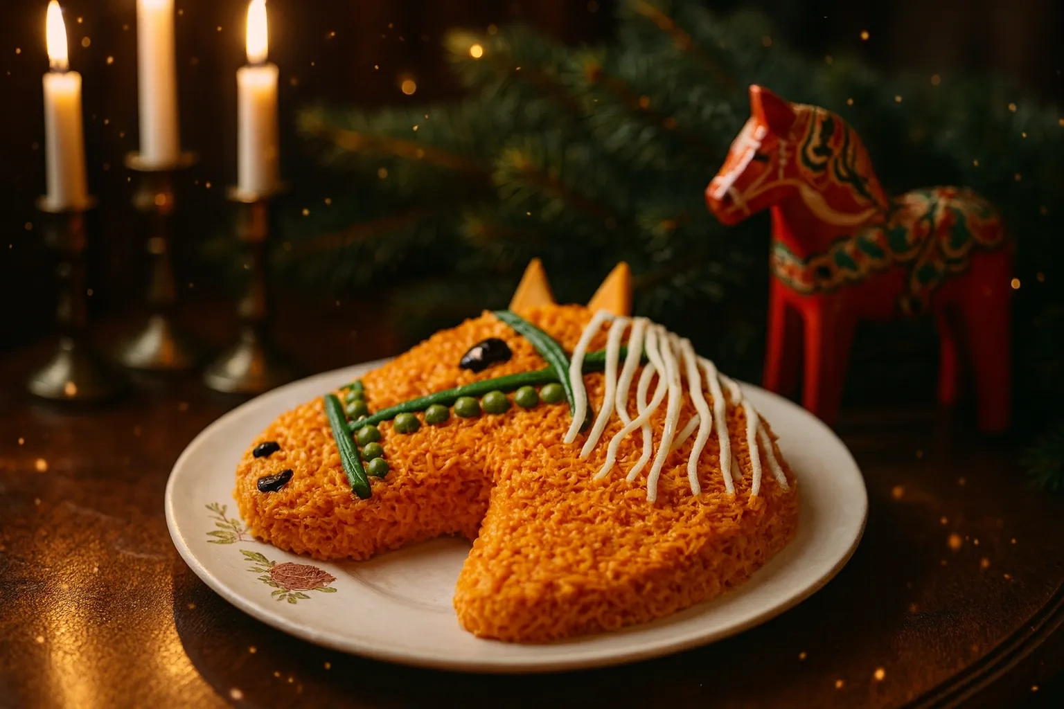 Салат «Конь-Огонь»