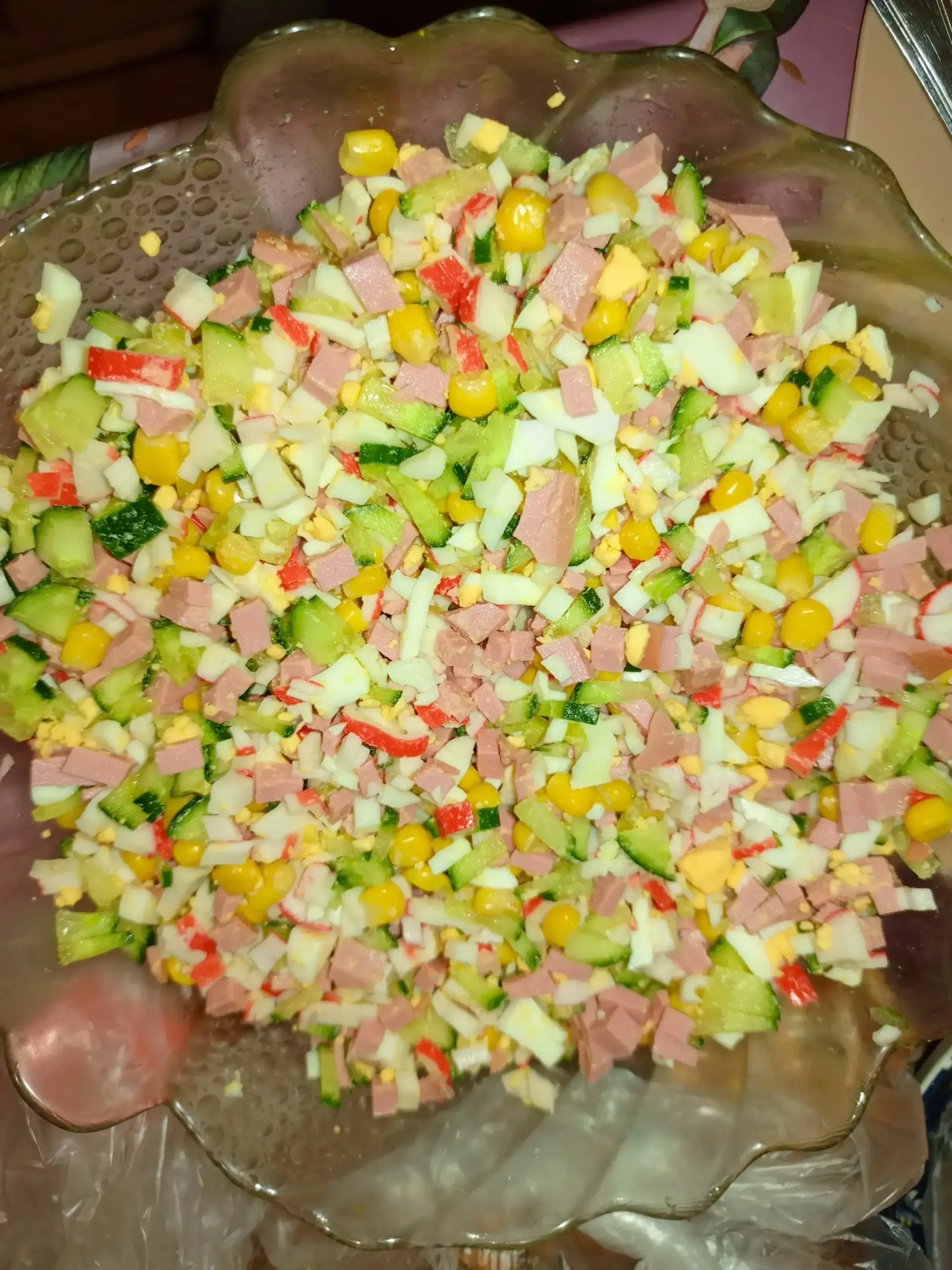 Салат Крабовый