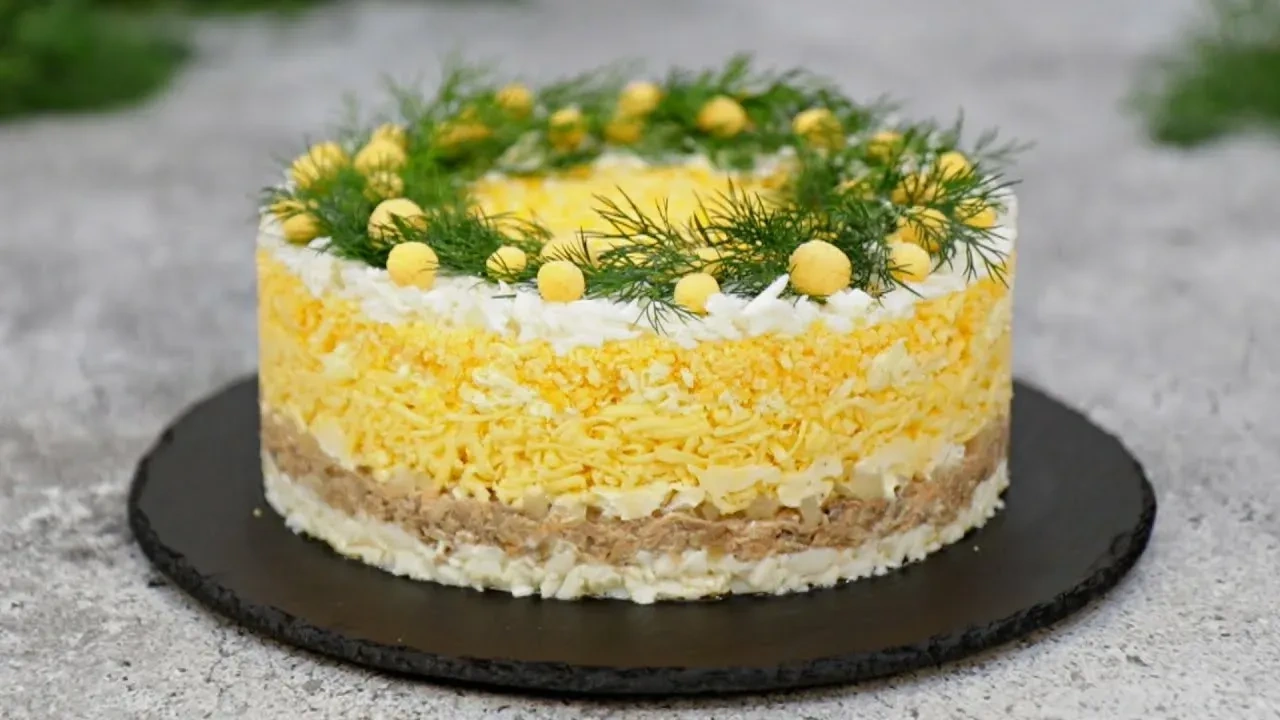 Салат Мимоза