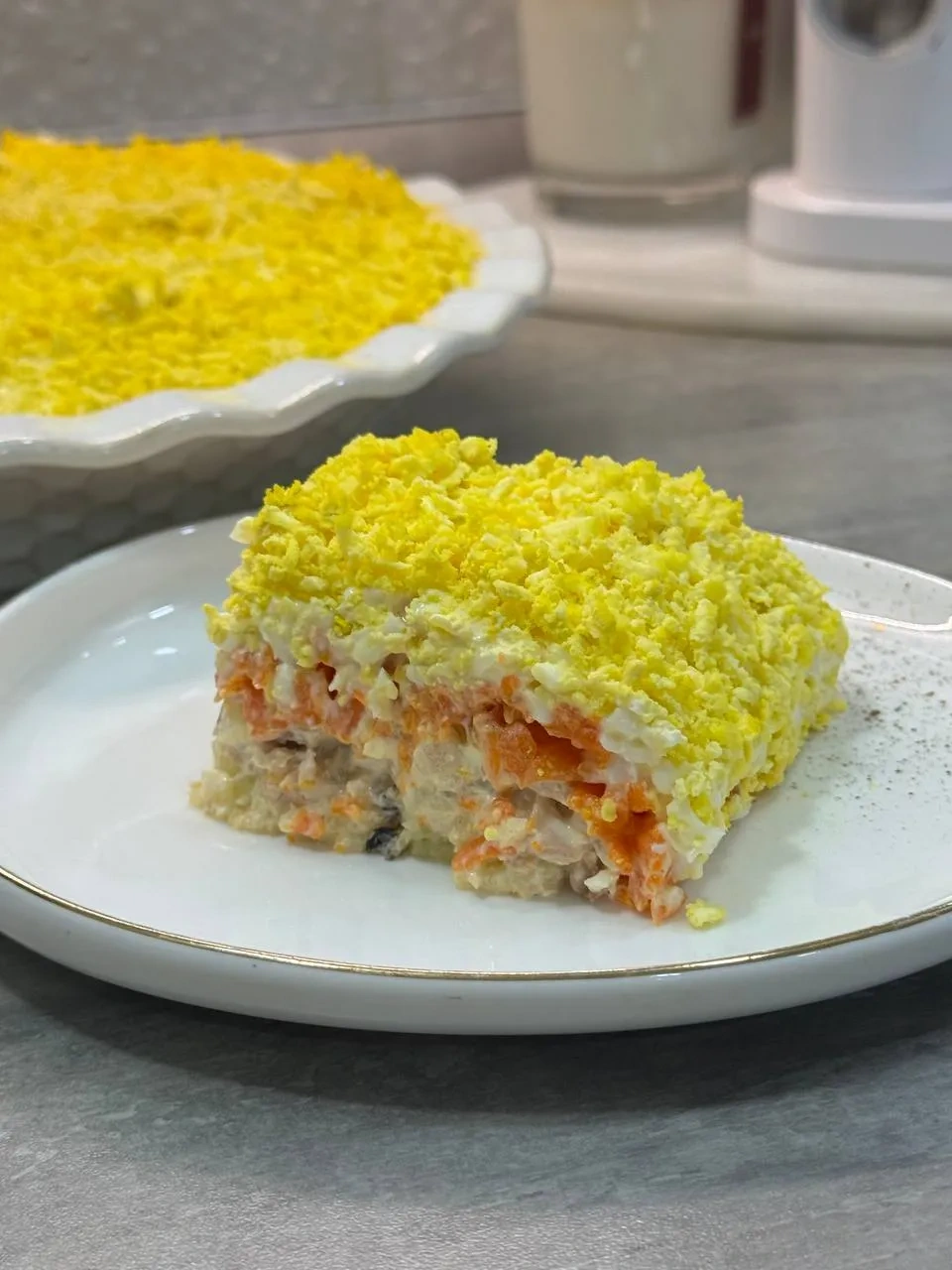 Салат Мимоза