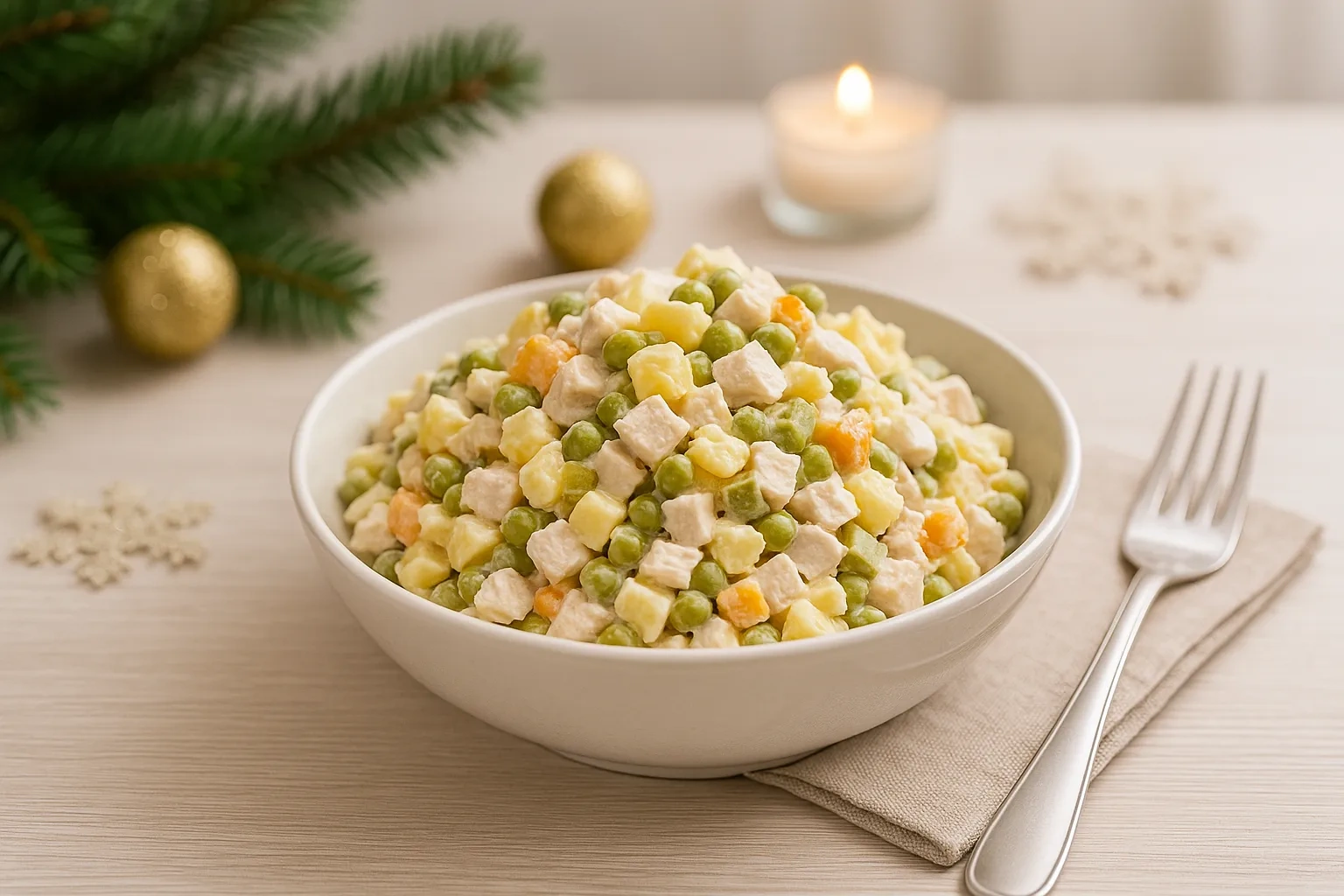 Салат Оливье классический