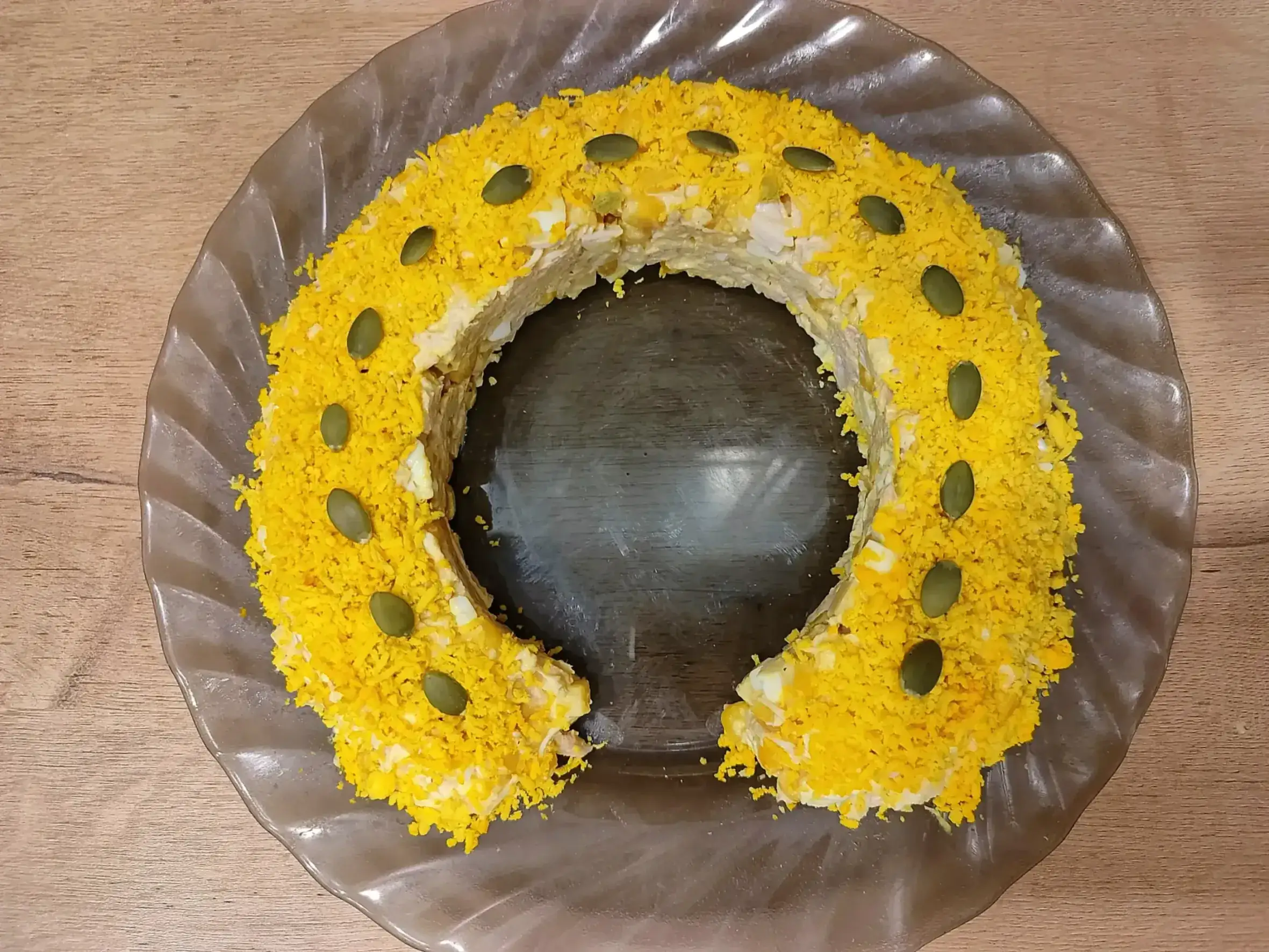 Салат «Счастливая подкова»