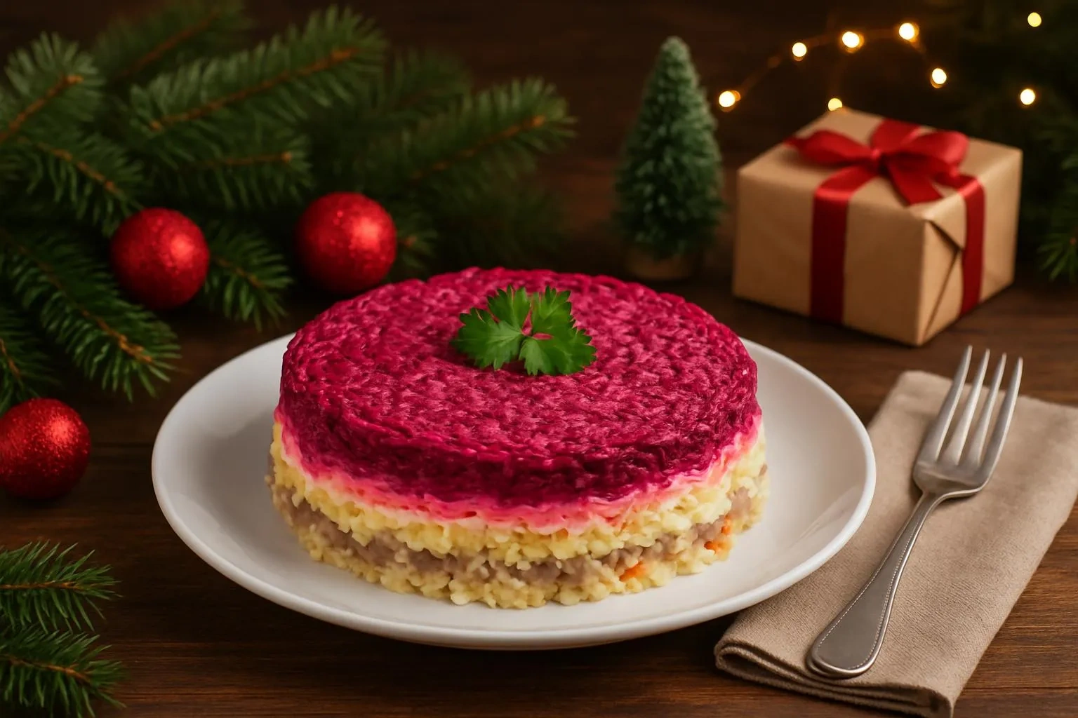 Салат «Шуба» классический