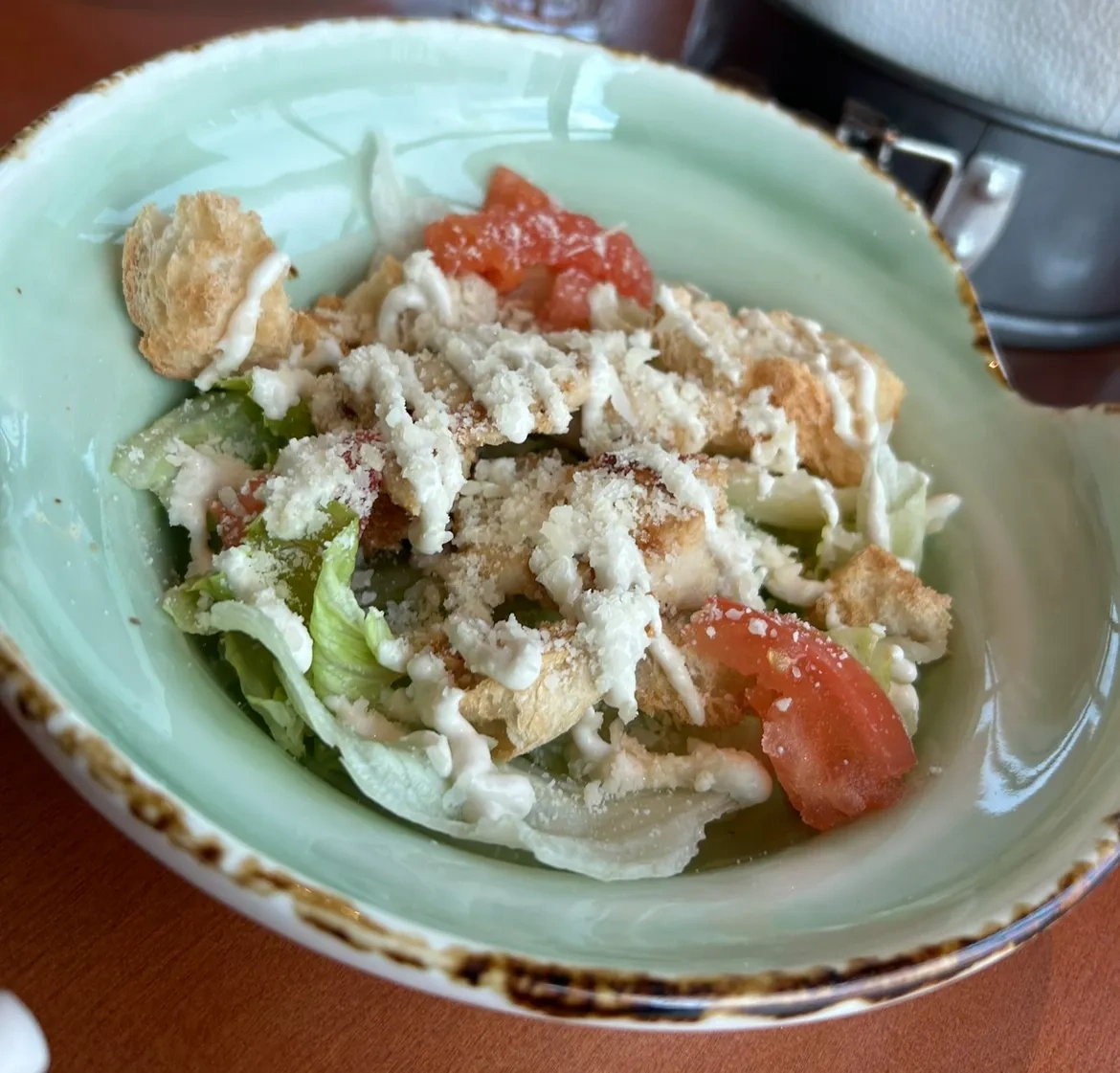 Салат Цезарь с майонезом