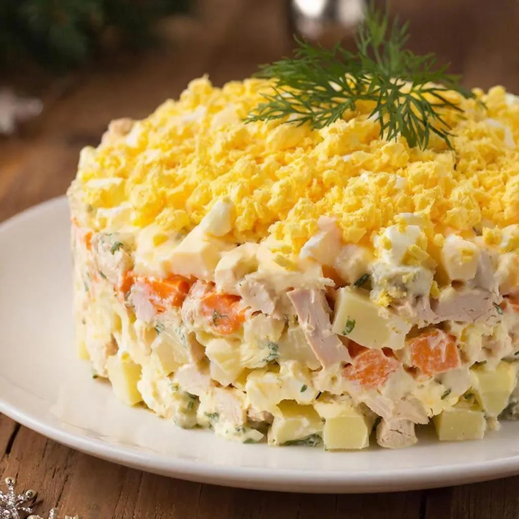 Салат Зимнее удовольствие