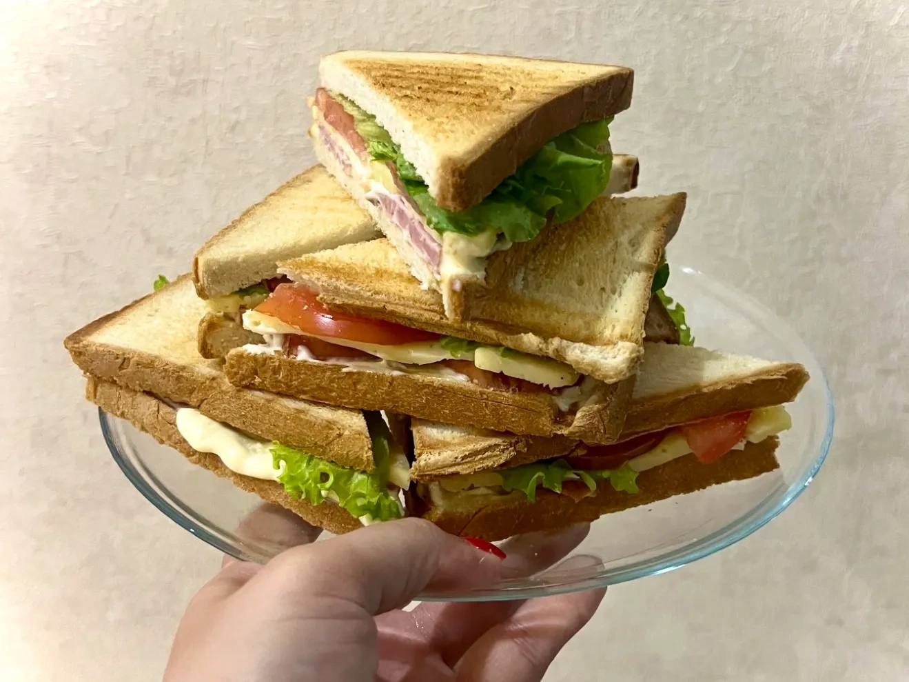 Сэндвич как из рекламы