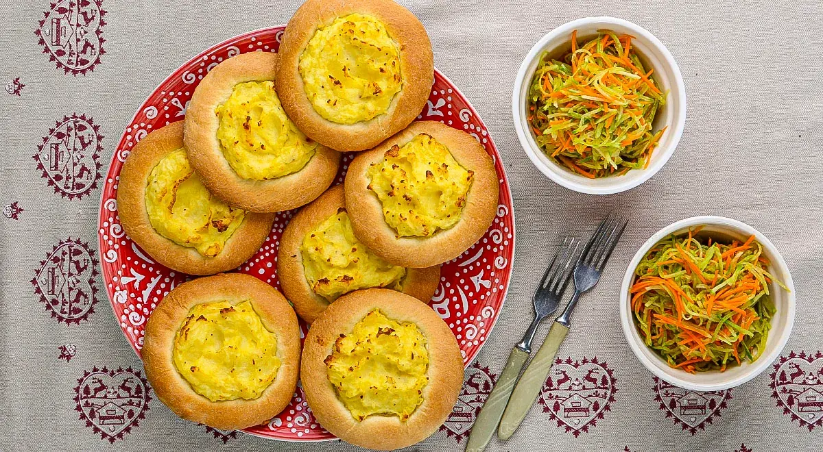 Шаньги с картофелем