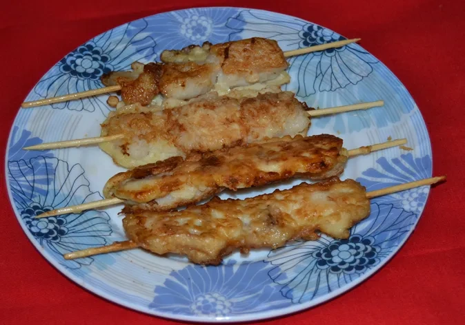 Шашлычки из сёмги