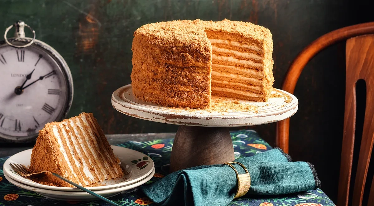 Шифоновый медовик