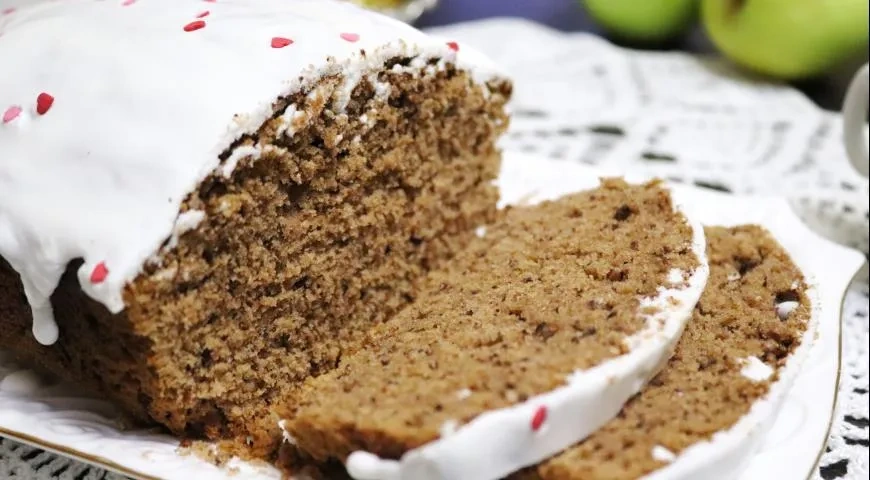 Шоколадный кекс с красным вином