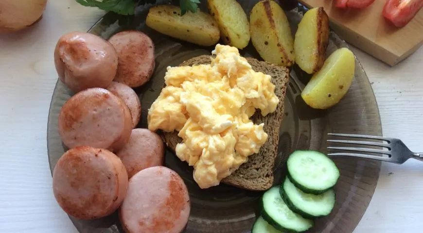 Скрэмбл без молока